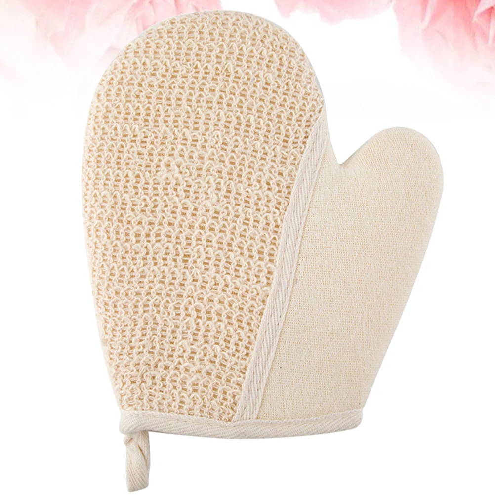 

2 Bath Scrubber Body Spa Dead Skin Cell Remover Body Shower Foaming Shampoo Mitts for Men