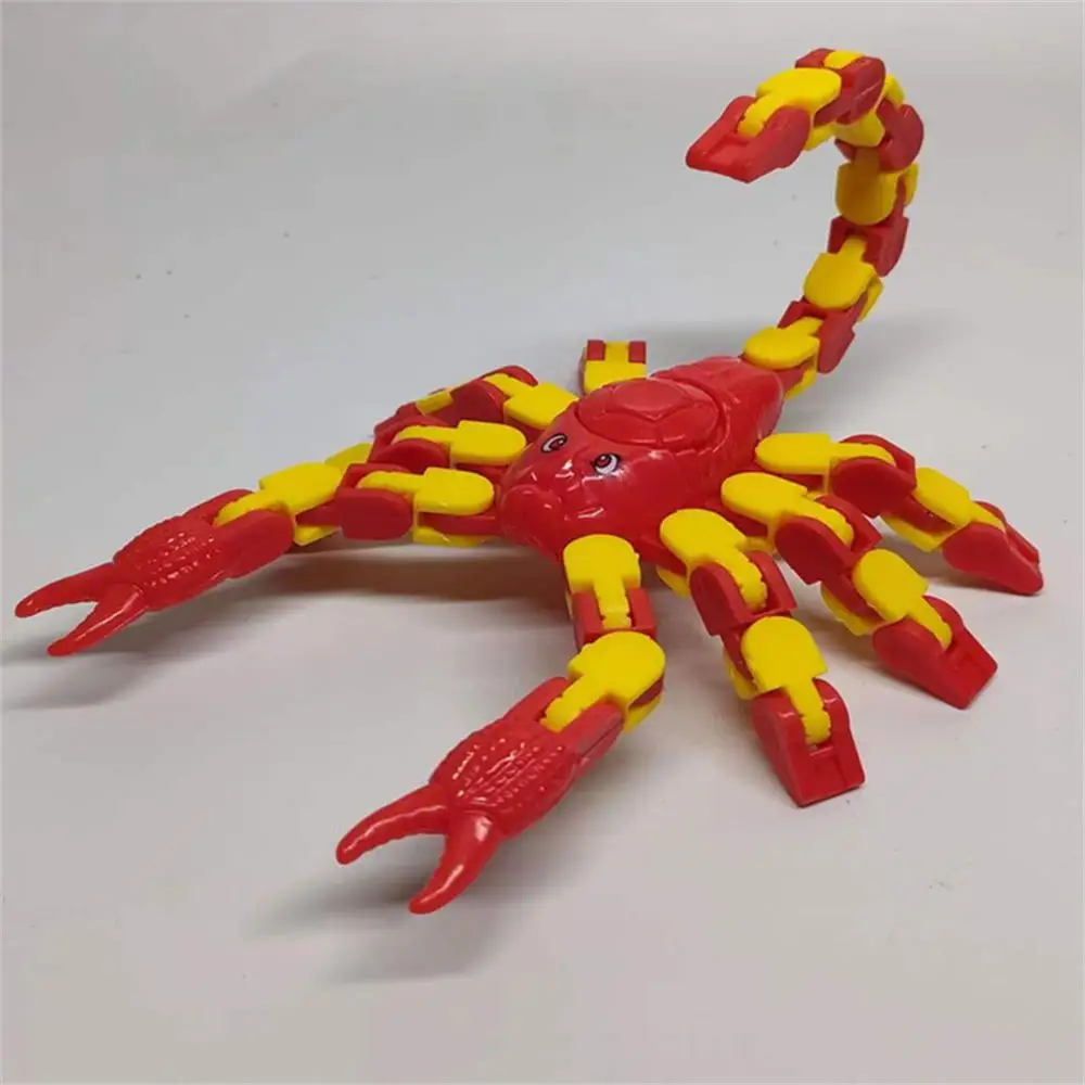 Decompression Gyro Creative Toys Children Toys Stress Relief Disassemble And Spell At Will Variable Chain Scorpion