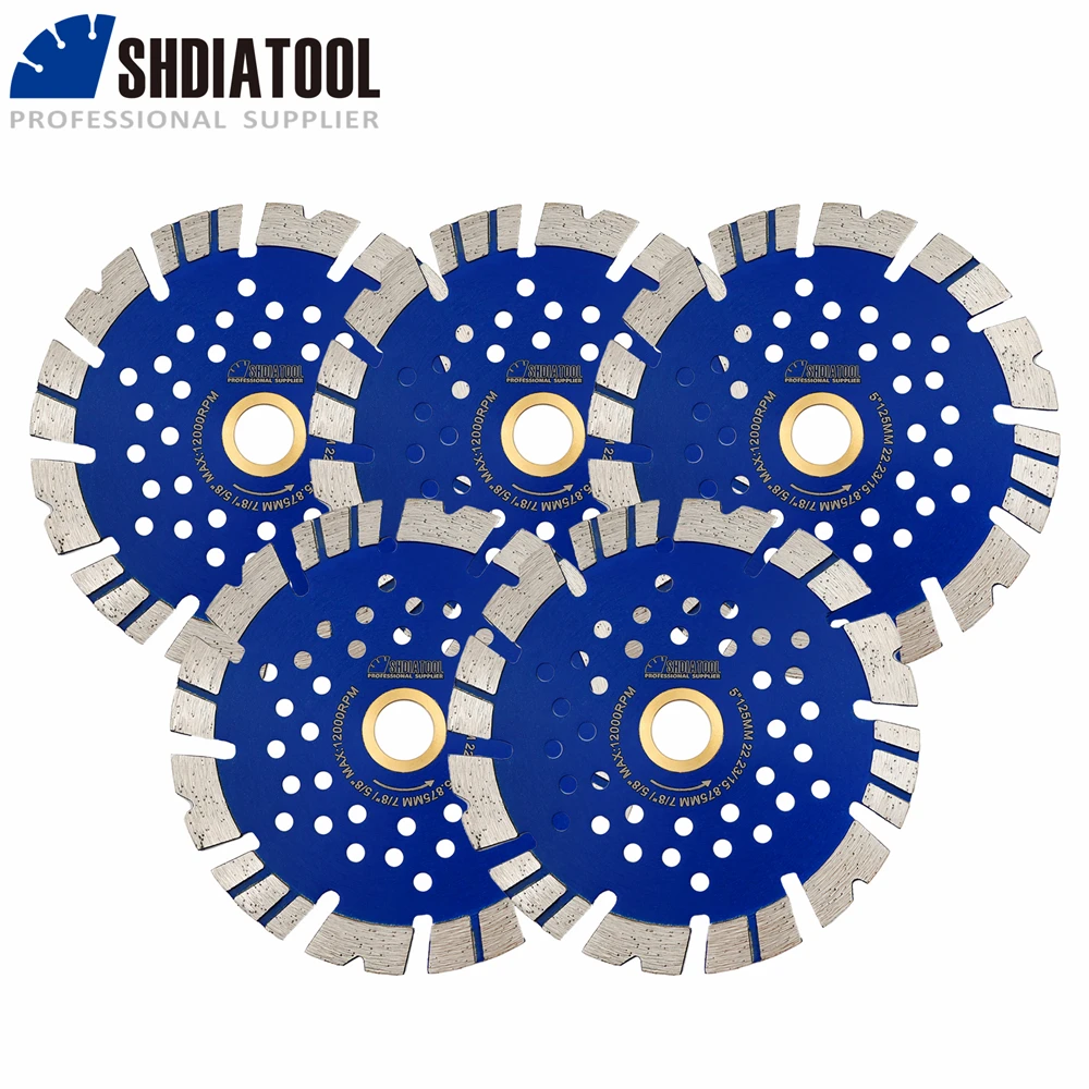 Алмазное сегментированное лезвие SHDIATOOL 125 мм