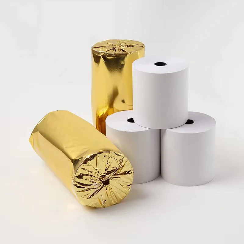 6 Rolls Thermal paper Roll 80x80 Supermarket cashier paper 80mm food takeout printing Bank voucher number 80*80