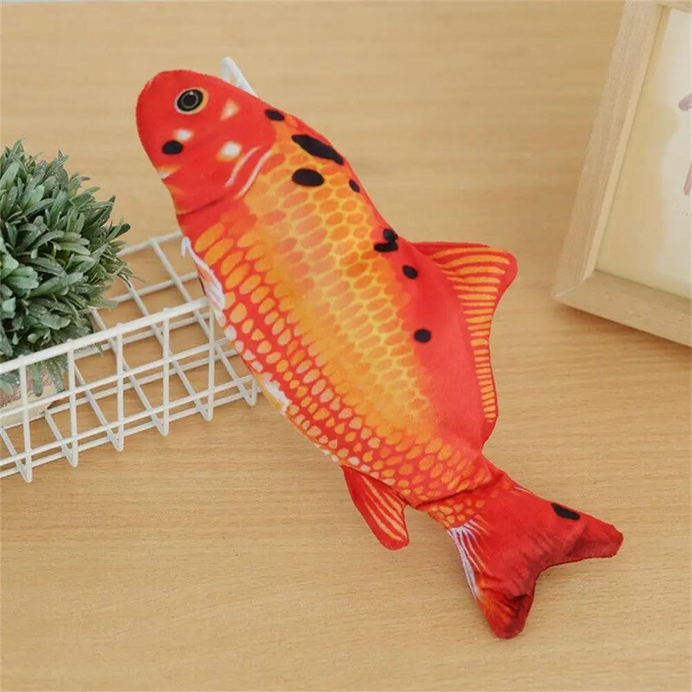 Electronic Fish Cat Toy Usb Kicker Fish Toys Realistic Flopping Wiggle Interactive Accessories Pet Supplies Interesting Things