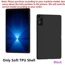 Durable Protective Gaming Tablet Case - 8.8 Cover Shell for Y700 4th Gen TB322FC (Only TPU Shell Black)