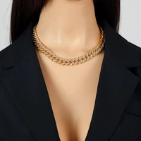EILIECK 316L acier inoxydable blanc chaîne collier pour femmes fille mode nouveau cadeau de fête épais cou chaîne étanche bijoux 4