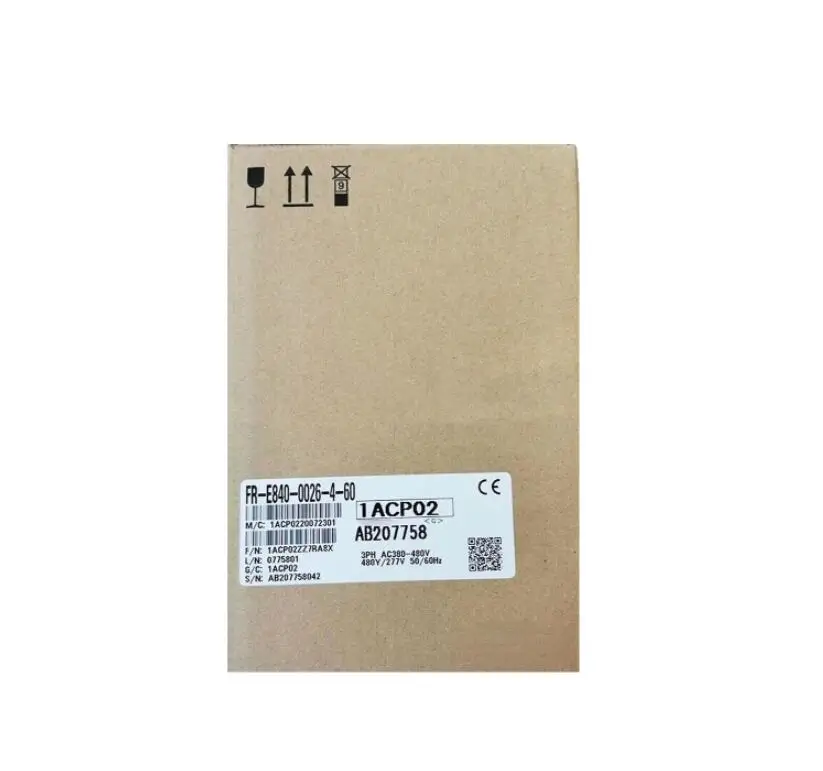 신형 FR-E840-0026-4-60 인버터, 빠른 배송 FR-E840-0016-4-60, 0.75KW, 1 년 보증, 0.4KW, 1 개