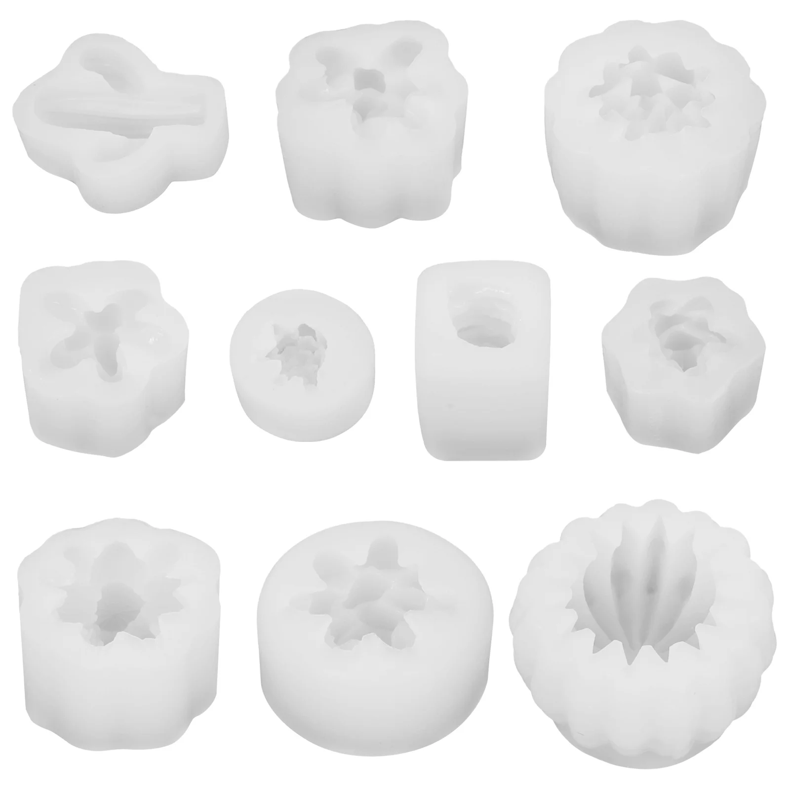 

Silicone Mold Wax Melt Molds Succulent for Making Candles Soap Resin Epoxy
