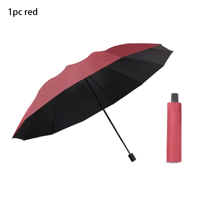Folding Umbrella Whole Family Super Large For Several People Rain Windproof Sunny