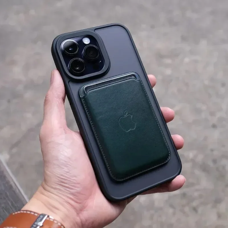 Translucent Frosted Matte Magnetic Phone Case with Magsafe Compatibility