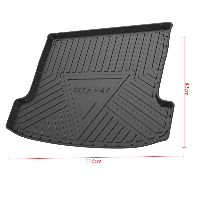 

For Geely Coolray Binyue 2020-2021 Specialized Floor Mats TPE Waterproof Foot Mat Full Set Trim Car Accessories