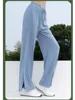 Women's Casual Straight Running Sweatpants Wide Leg Pants Drawstring Design With Side Pockets Leggings Woman Yoga Pants 4