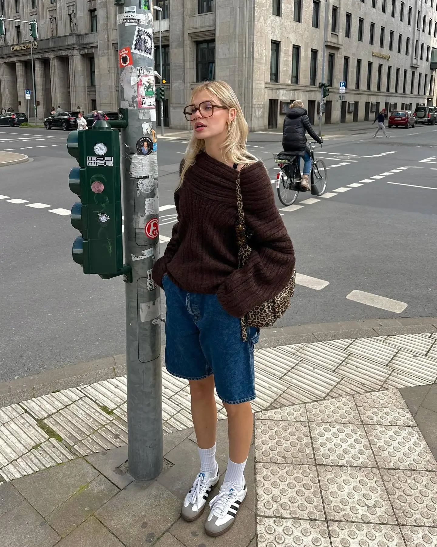 Knit Sweater Pullover For Women Loose Off-Shoulder Ribbed Long Sleeve Fashion Streetwear Knitwear Casual Autumn Sweater