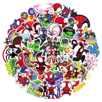 10/30/50PCS New Spider Man Amazing Friends Sticker DIY Guitar Laptop Luggage Skateboard Graffiti Decals Fun for Kid 2