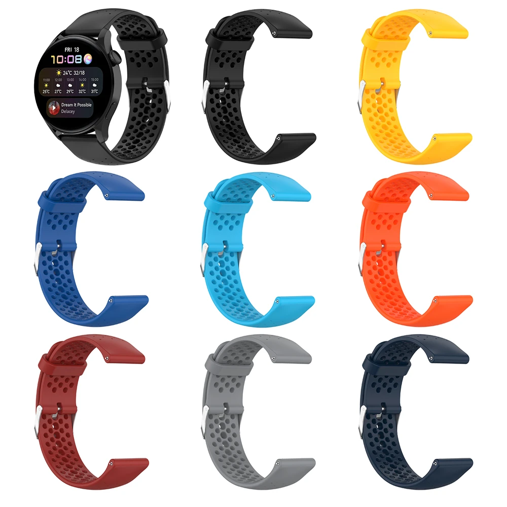 Cinturino Sportivo Silicone Multicolore Cinturino Silicone 20mm Sgancio Rapido Per Polar Pacer/Ignite 2 - Ricambio Sportivo Cinturino Silicone Polar