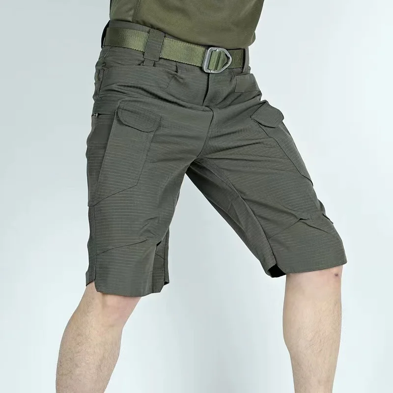 Men M-6XL Ripstop Outdoor Cargo Tactical Shorts Summer Waterproof Urban Trekking Camping Hiking Climbing