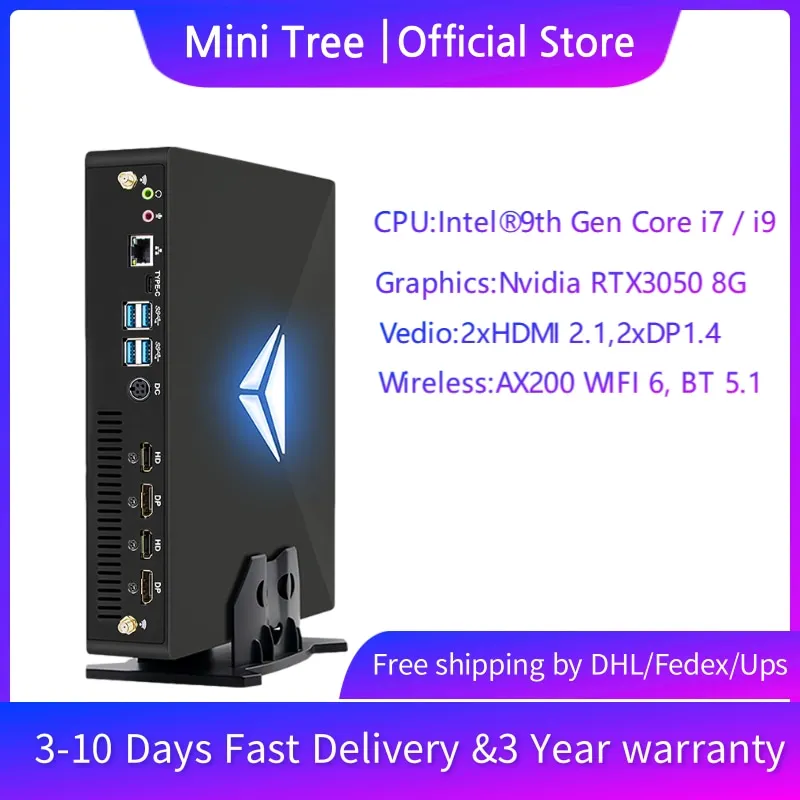 CheapMiniPCGamingi99900TDedicatedCardRTX30508G2DDR4M2NVME