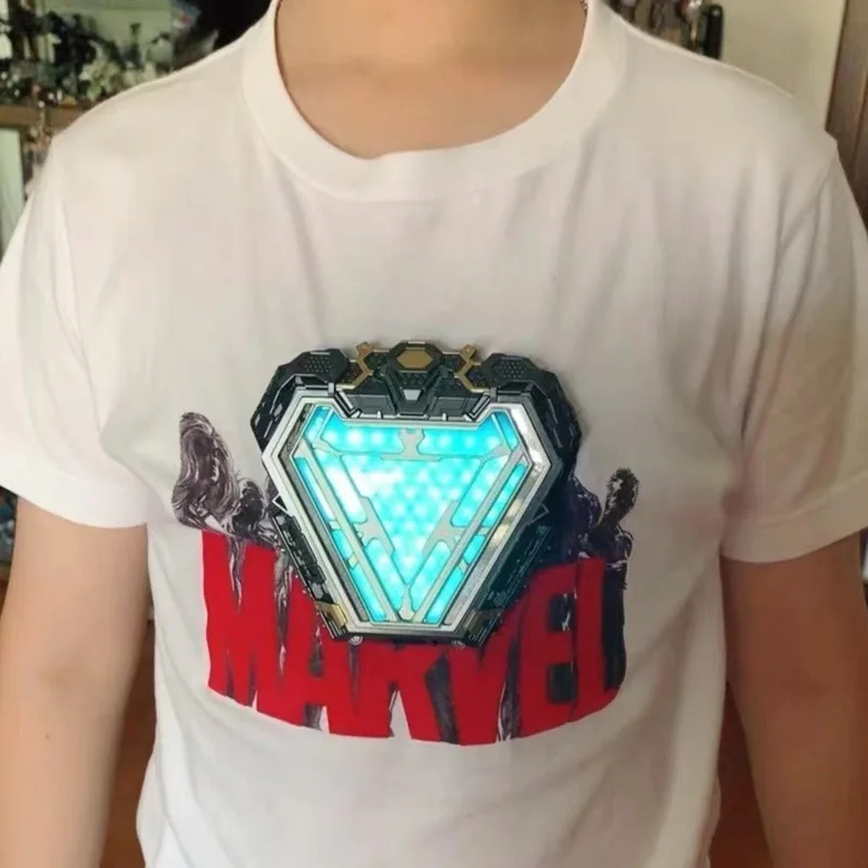 Ironman Maglietta Reattore Arc Iron Man Reactor Shirt