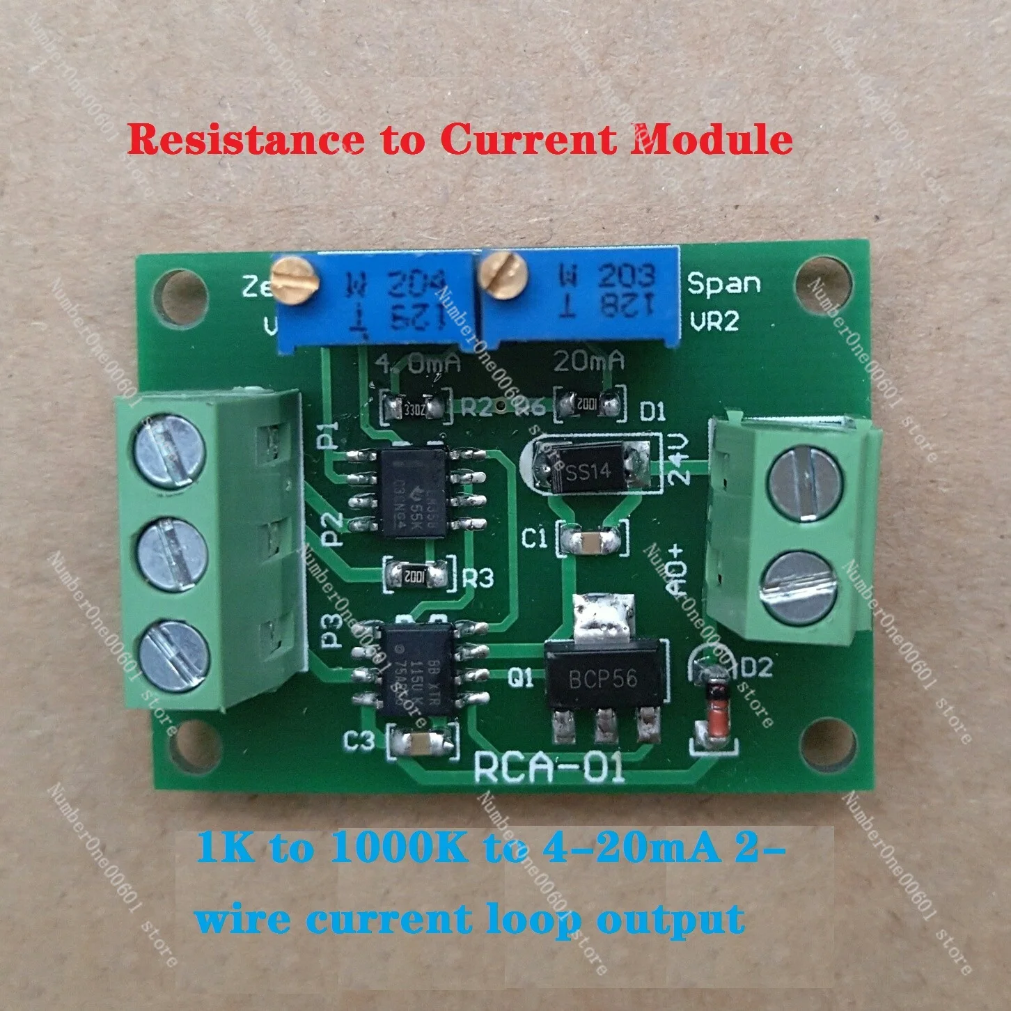 

Потенциометр Сопротивление 1k/5k/10k/50k поворот 4-20 мА модуль сигнала тока XTR115 происходит передатчик