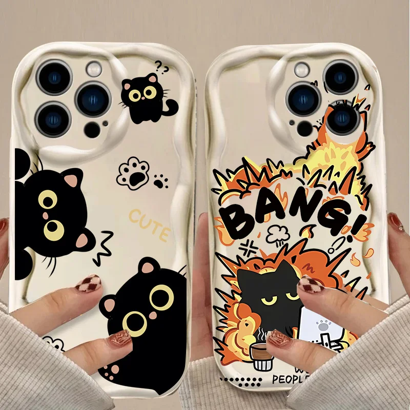 Adorable Creative Cat and Duck Animal Phone Case