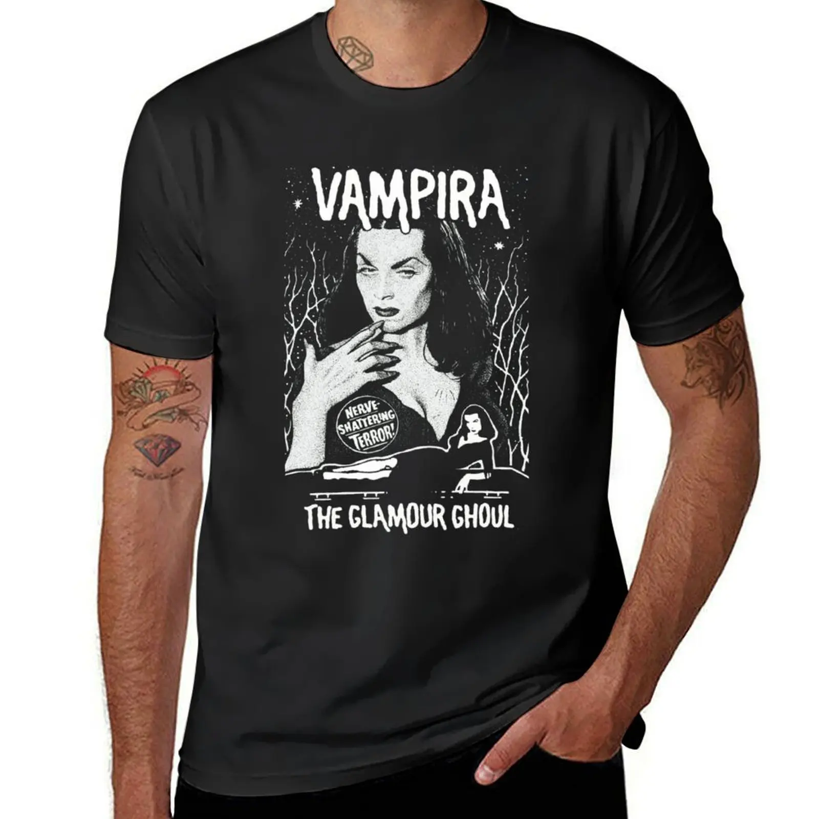 Vampira Classic T-Shirt kawaii clothes tees vintage clothes blanks mens vintage t shirts