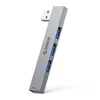 ORICO Aluminum USB HUB Multi Splitter USB 3.0 2.0 4-Port Adapter Expansion Dock OTG Dock for Macbook Pro PC Computer Accessories 6