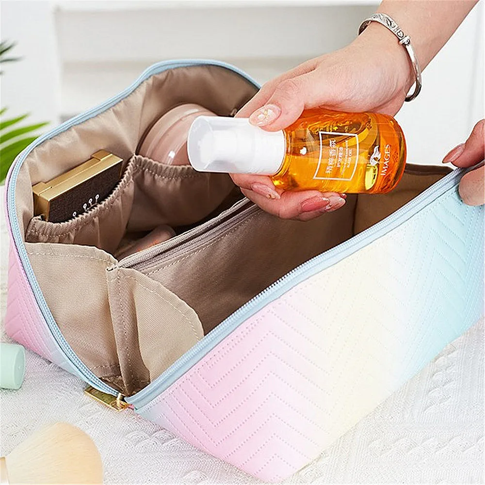 New Large-Capacity Travel Cosmetic Bag Toiletries Organizer Portable Makeup  Pouch Women Waterproof Bathroom Washbag Toiletry Kit - AliExpress