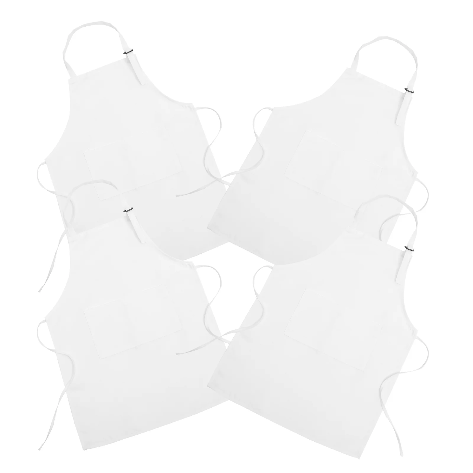 4 Pcs Painting Apron Toddlers Smock Children Overalls Adjustable for Aprons Kid Polyester Kids Drawing