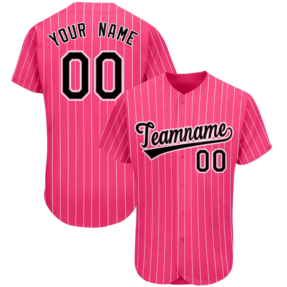 thumbnail image 1 of Camiseta de béisbol personalizable con estampado del equipo Yankees RedSox, nombre personal del equipo, número, camiseta de béisbol a rayas para hombres, mujeres y niños, 1 of 5