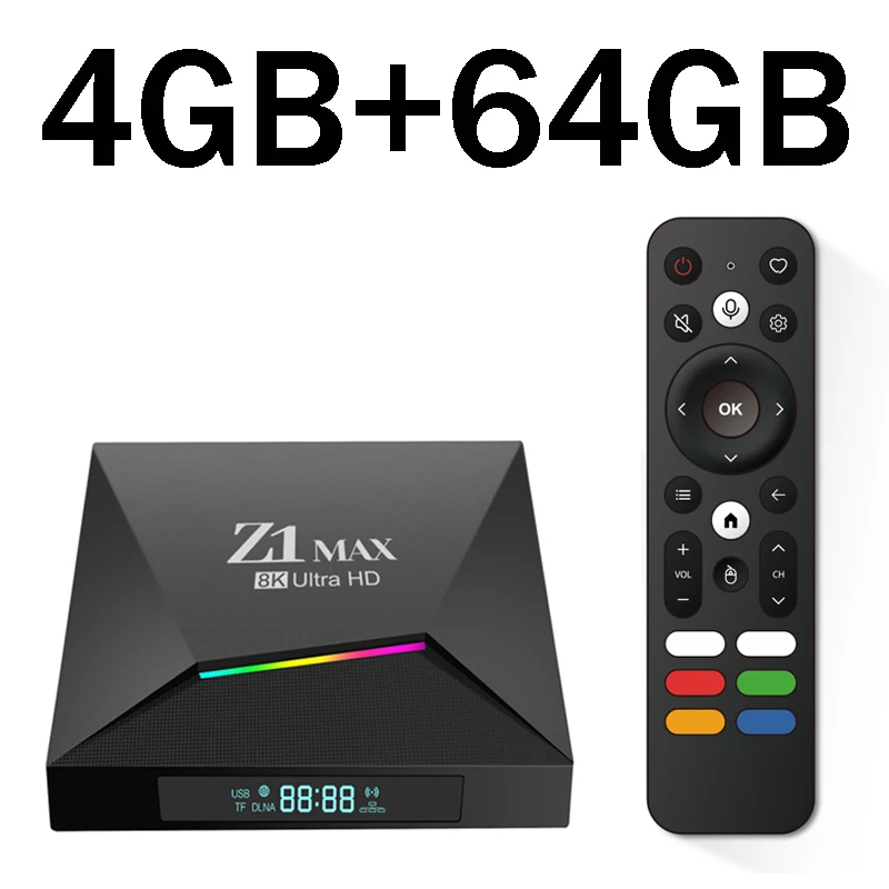 ワイヤレステレビ Smart Voice Remote Dual Wifi 4K Ultra HD I96 Z12 TV Box