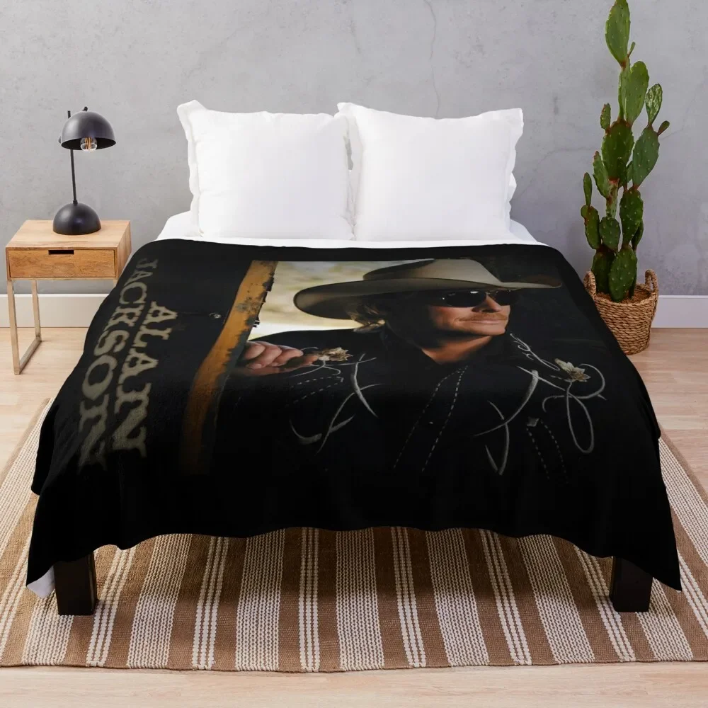 

ALAN JACKSON Throw Blanket Sofa Quilt Blankets Sofas Of Decoration Luxury for babies Blankets