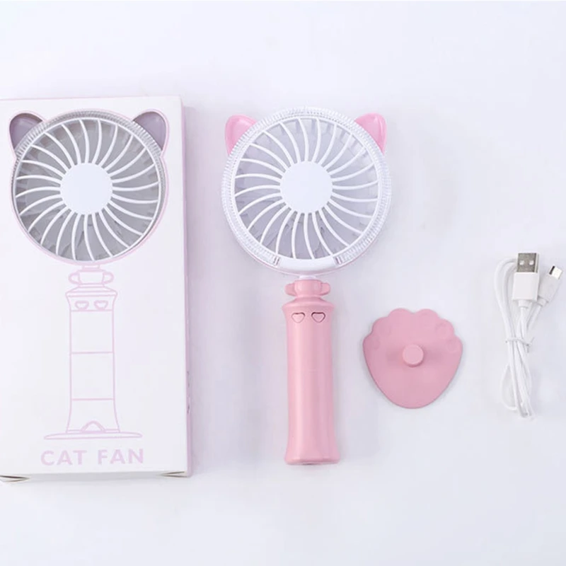 

Handheld Fan Electric USB Mini Portable Baby Stroller Home Office Fan
