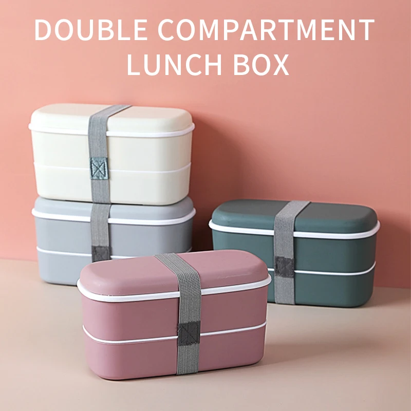 Two Compartment Lunch Box - AliExpress