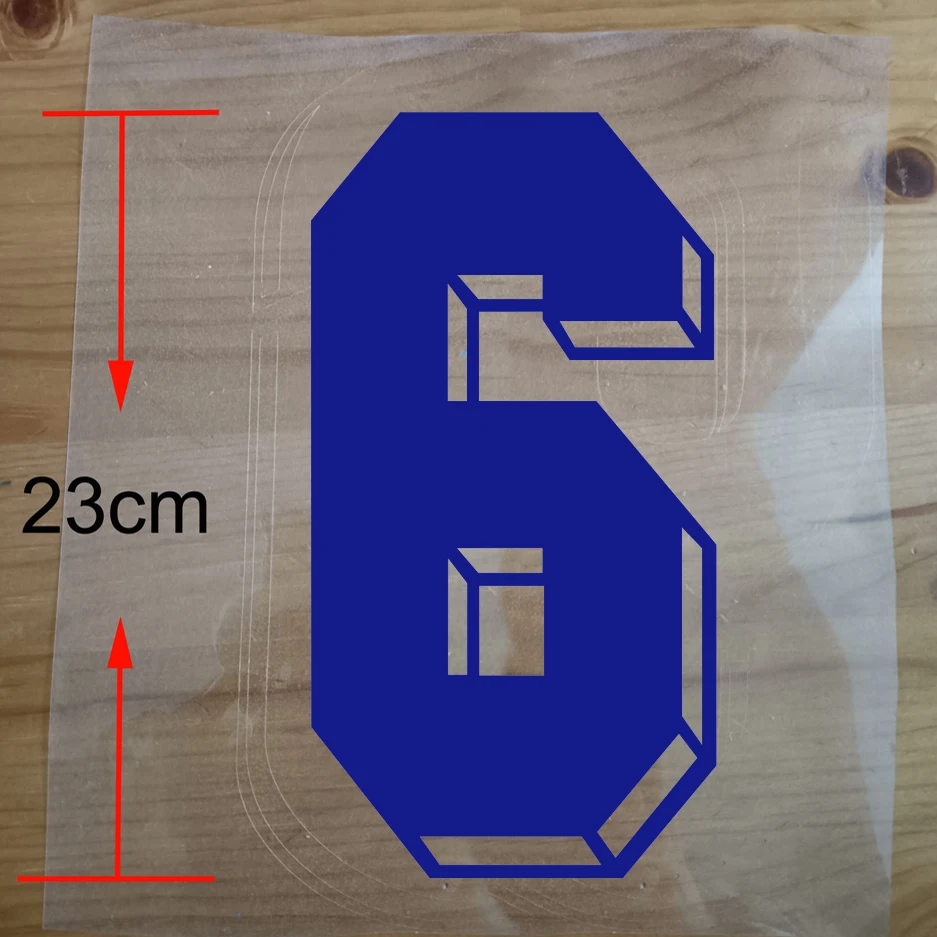 thumbnail image 1 of Números personalizados para camisetas de fútbol para equipos locales y visitantes 11-12, ropa deportiva para hombres, parches termoadhesivos, transferencia de calor, 1 of 5