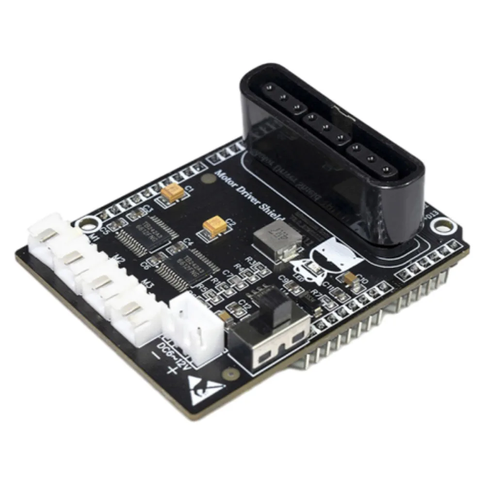 TB6612FNG 스테퍼 모터 드라이브 모듈 PWM 레귤레이터 서보 드라이버 Arduino 로봇용 6-12V 4 웨이 모터 드라이버 확장 보드