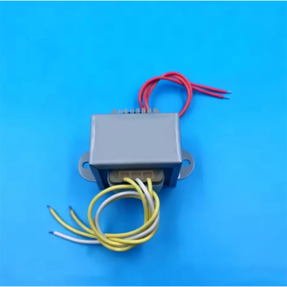 10W DB-10VA AC 220V 380V에서 AC 6V/9V/12V/15V/18V/24V로 변환하는 EI48 전원 변압기 이중 전압 출력 3선 저주파 변압기