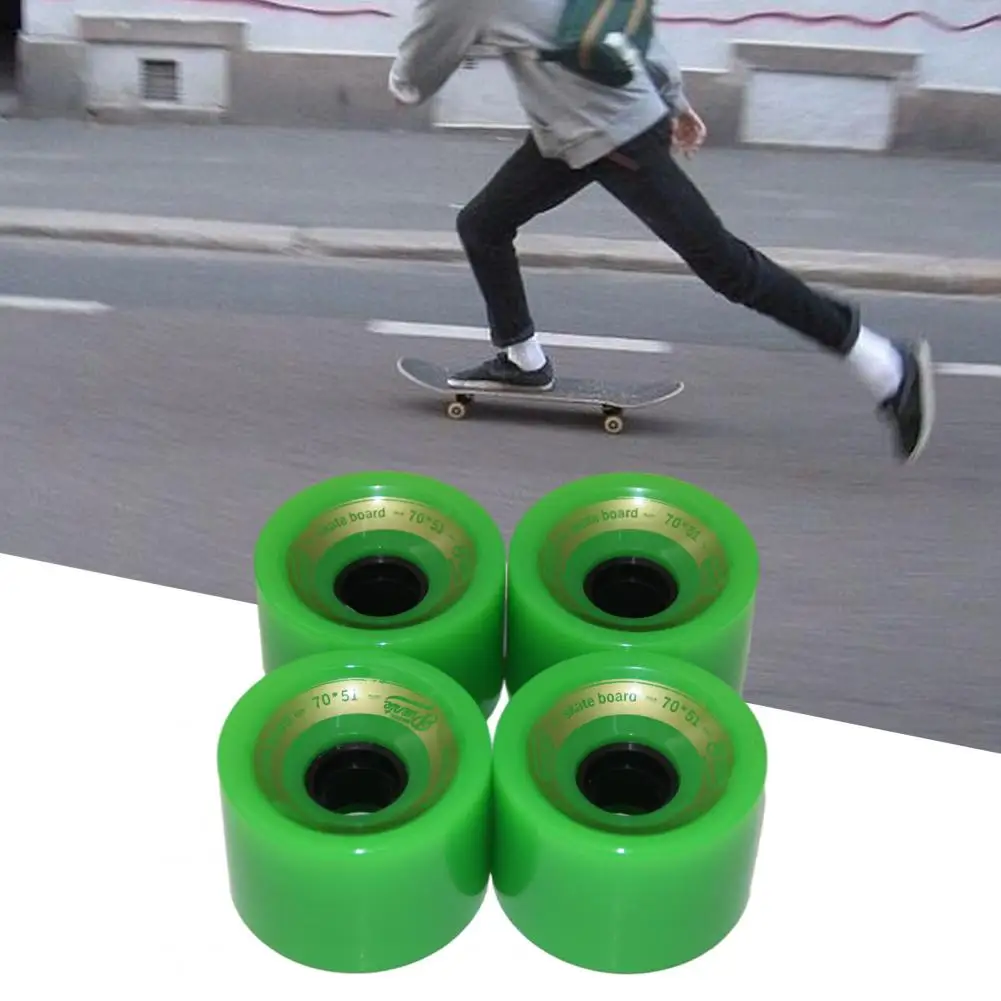 

1Pc/4Pcs Polyurethane Skate Wheels Universal High-elastic High Strength Roller Skate Wheels for Outdoor