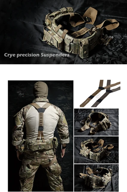 実物 Crye Precision製 Suspenders Crye Precision Suspenders | Accessories (suspenders, pads