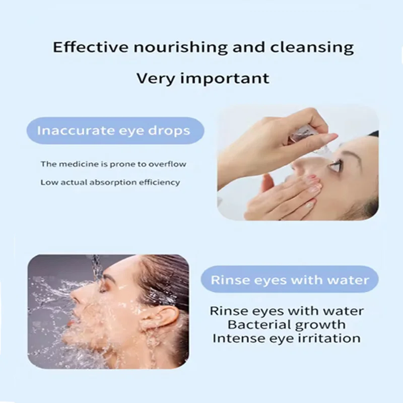 Multi-function eye Steam Moisturizer Hydrating Eye care cleaning product Portable eye spray relieves strain