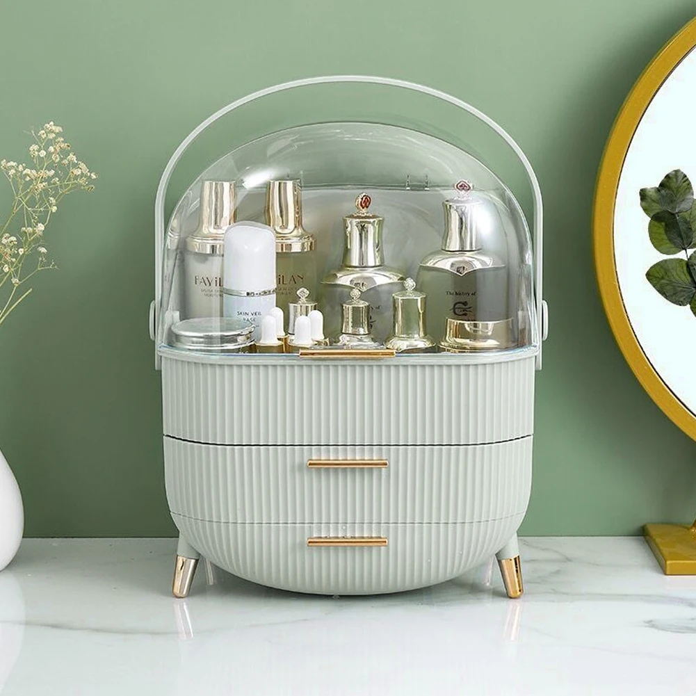 Dustproof Makeup Organizer with Drawers: 3 - 5 Days Free Delivery Only UK