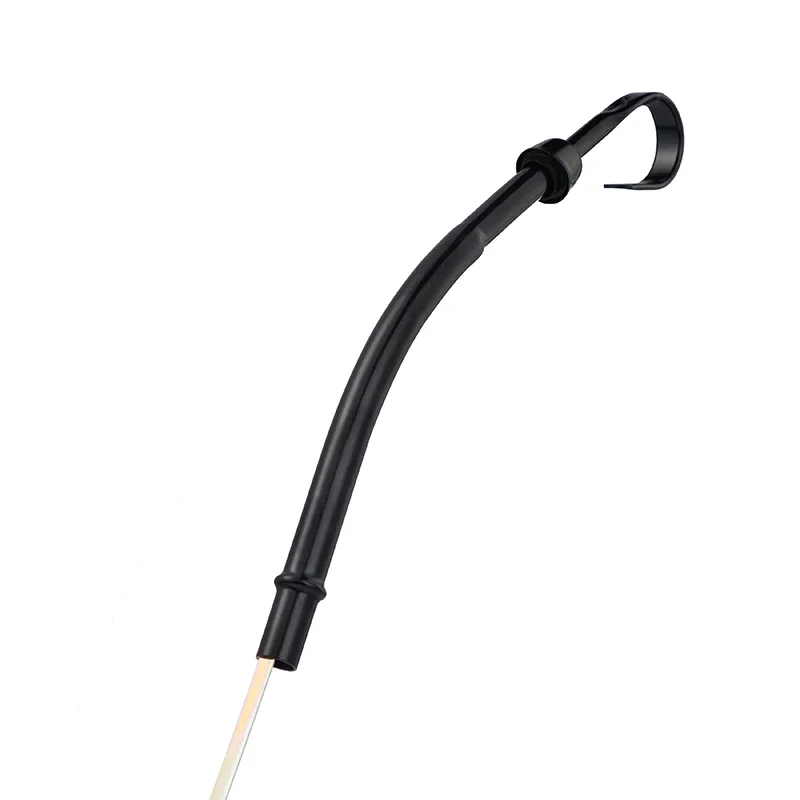 Car Engine Oil Dipstick Chrome Plated Steel Tube Dip Stick for Chevy Small Block Engines 305 307 327 350 355 383 400 1955-1979