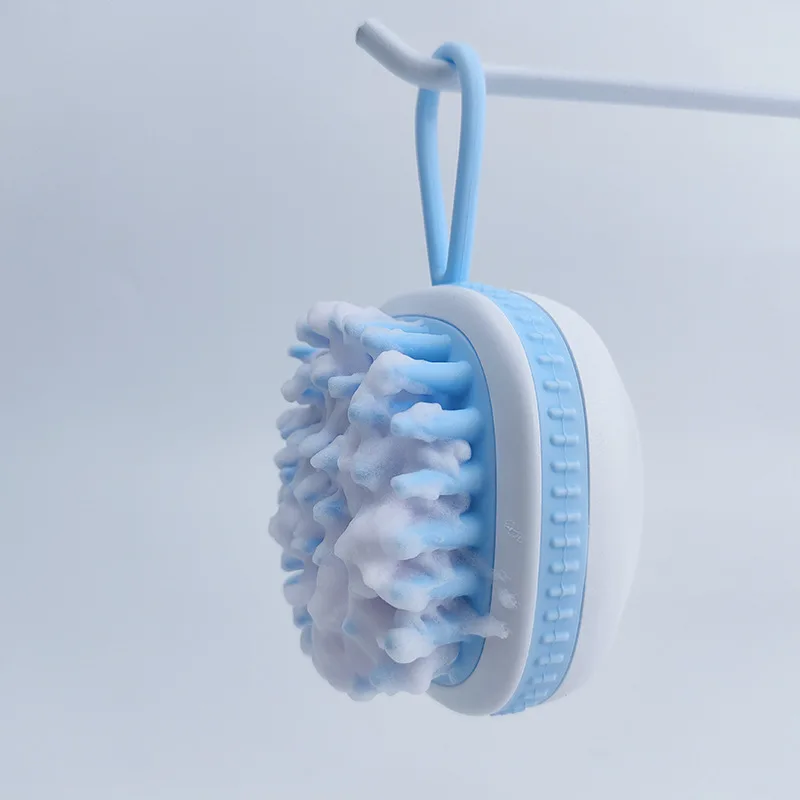 

Soft Silicone Head Scalp Massage Comb Shampoo Brush Hair Washing Comb Bath Shower Brush Hair Salon Hairdressing Tool
