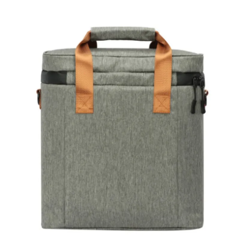 1PC Wine Beer Cooling Bag Leakproof Picnic Drink Cooler Storage Vintage Leather Refrigerator Portable Thermal Camping Tool