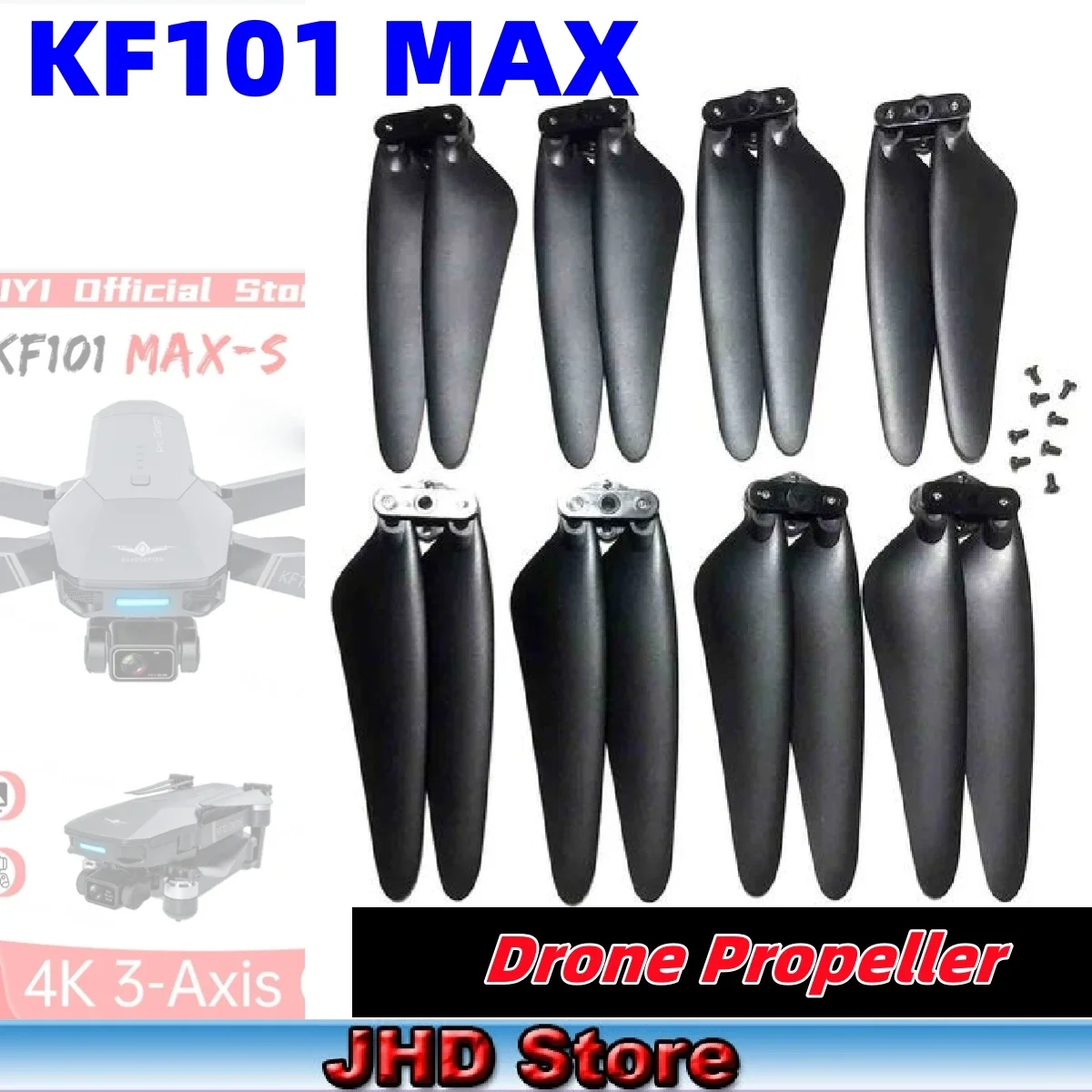 KF101 MAX Lames de Drone Lot de 1 à 10 - Hélices de Rechange
