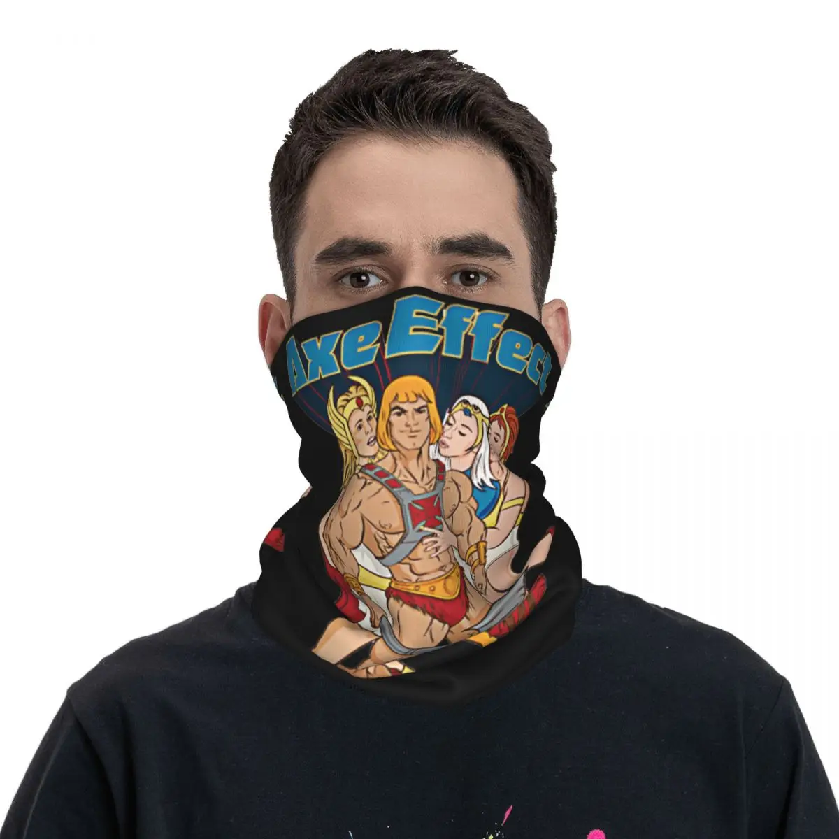 

He Man He-Man Masters Of The Universe Bandana Neck Cover Merchandise Mask Scarf Multifunctional Balaclava Fishing Unisex