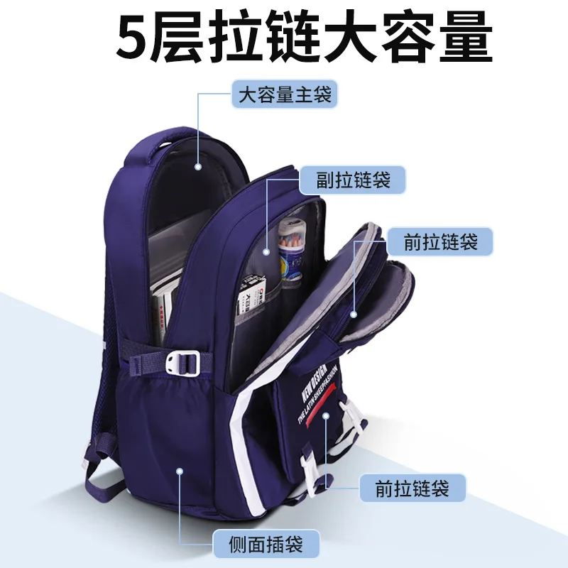 Kids Backpack Children School Bags Girls Boys Orthopedic School Backpack Waterproof Primary Schoolbag Book Bag Mochila Infanti 5