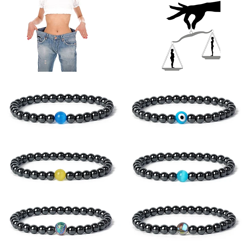 Bracelet 7 Chakras Hématite | Chakras Shop