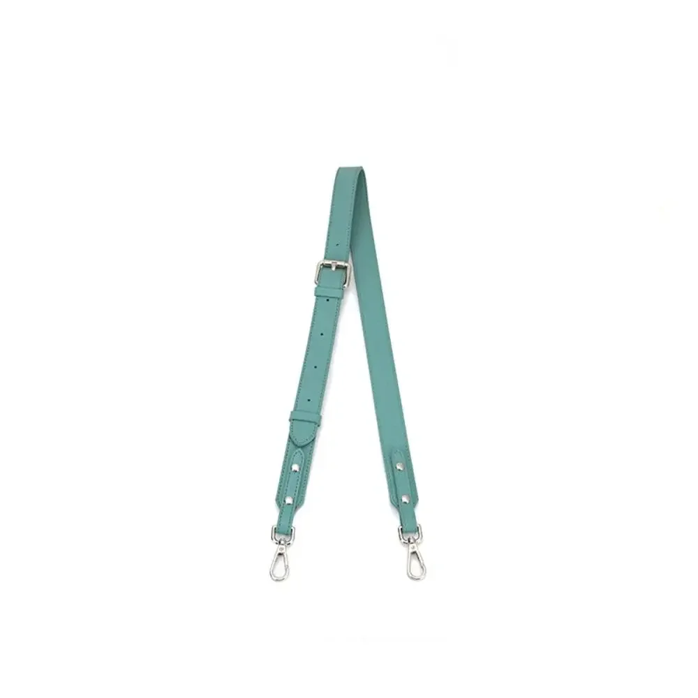 Premium Genuine Leather Shoulder Strap with Punch-Free Buckle Conversion