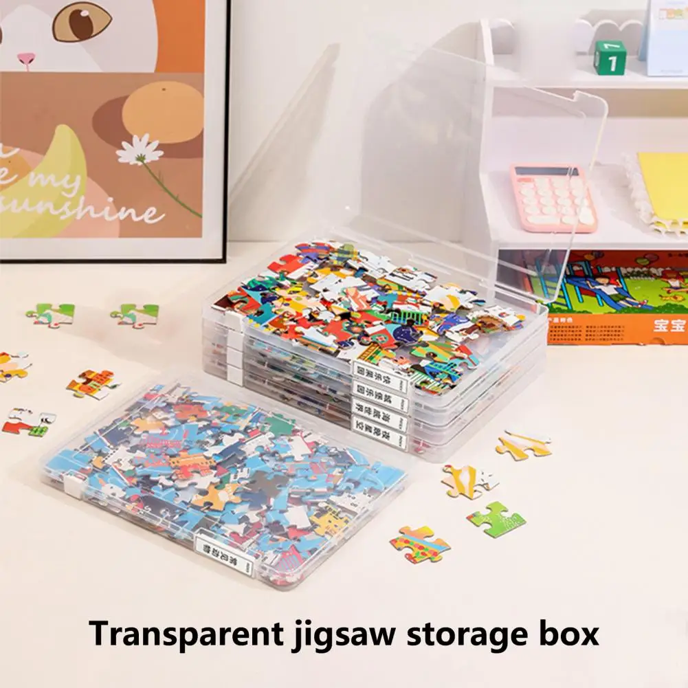 Support de stockage de puzzle portable, support de stockage de puzzle  étanche pratique visible pour la maison - AliExpress