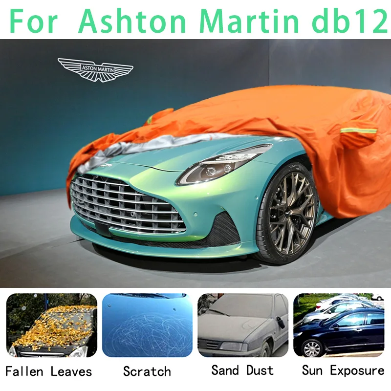

For Ashton Martin db12 Waterproof car covers super sun protection dust Rain car Hail prevention auto protective