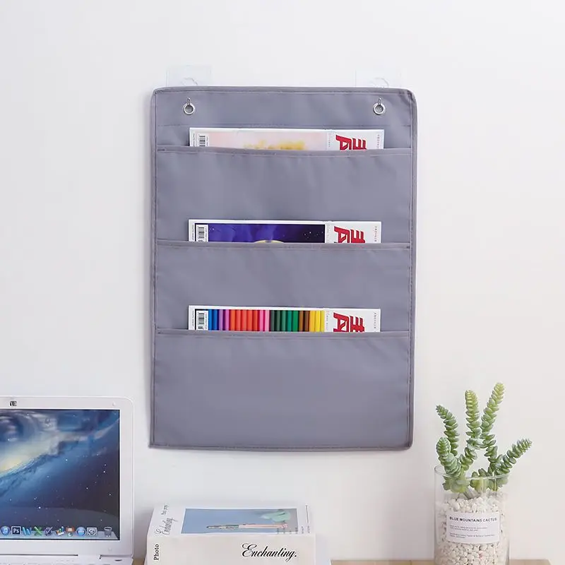Simplicity Magazine Storage Bag Desk Storage Bag Large Capacity Tool Beside The Desk For Writer And Students In Office