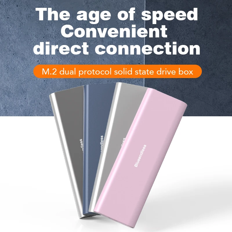 Blueendless-÷Ǯ ƴ ̽ Ÿ C3.1, ִ 2TB  , NVME SATA ,  ʿ  M.2 SSD Ŭ