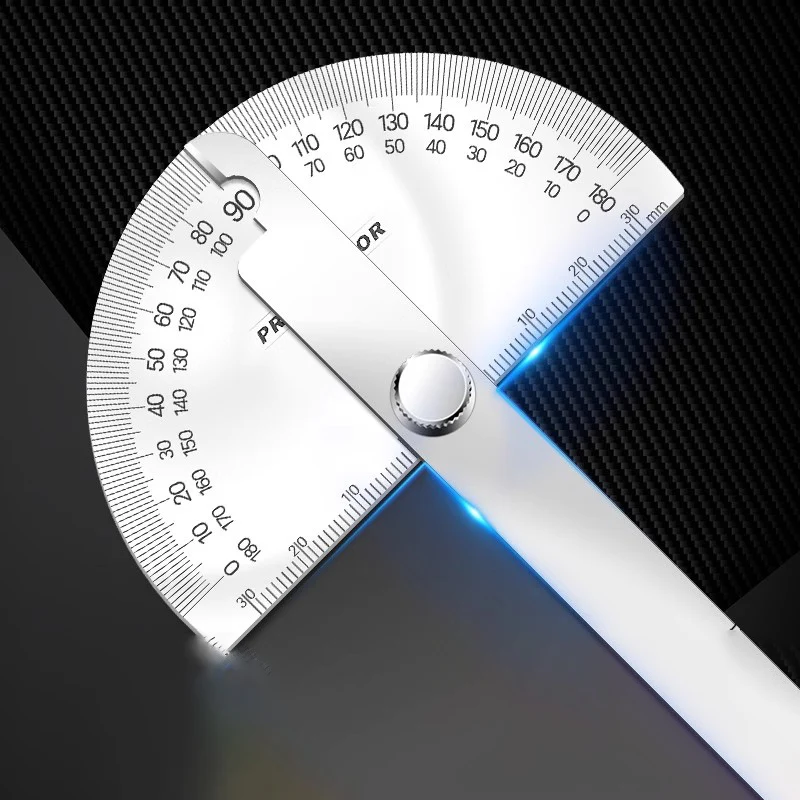스테인레스 스틸 180 도 각도 파인더 각도계, 측정 게이지 목수, 목공 도구 경사계